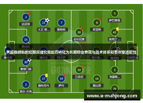 英超换帅后的短期反弹究竟能否转化为长期稳定表现与战术体系和更衣室适配性 英超换帅后的短期反弹究竟能否转化为长期稳定表现与战术体系和更衣室适配性